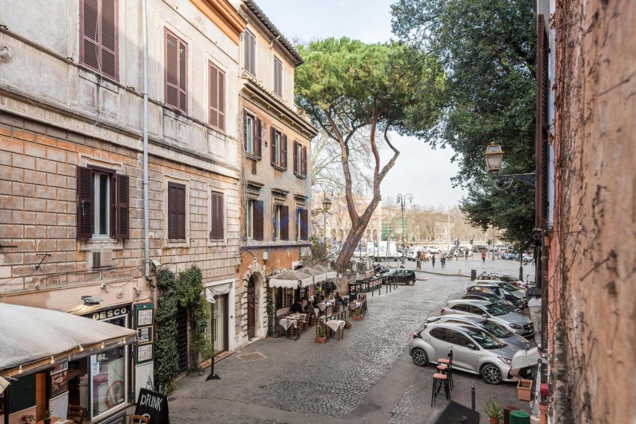 Cozy Entire Apt Close to Piazza Trilussa Roma Esterno foto